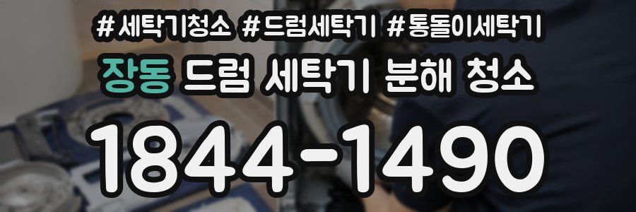 장동 드럼 세탁기 분해 청소