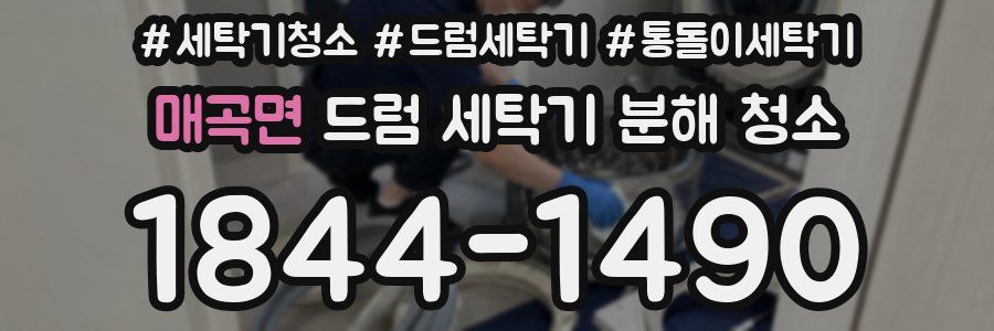 매곡면 드럼 세탁기 분해 청소