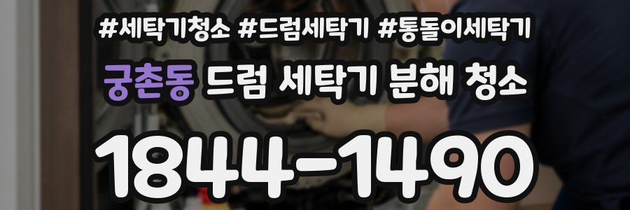 궁촌동 드럼 세탁기 분해 청소