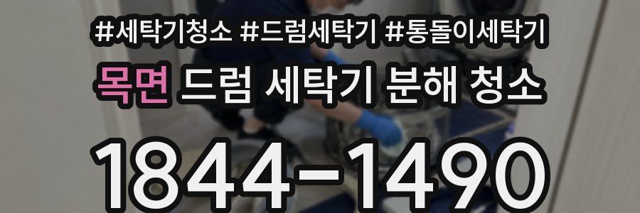 목면 드럼 세탁기 분해 청소