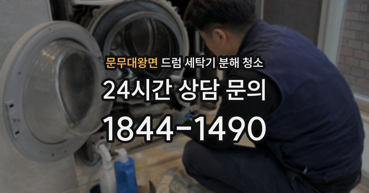 문무대왕면 드럼 세탁기 분해 청소