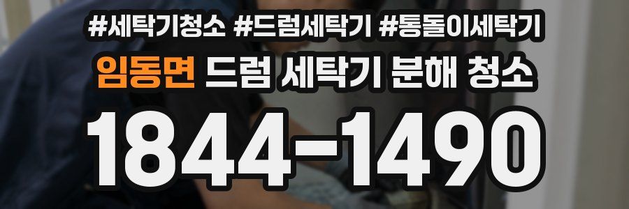 임동면 드럼 세탁기 분해 청소