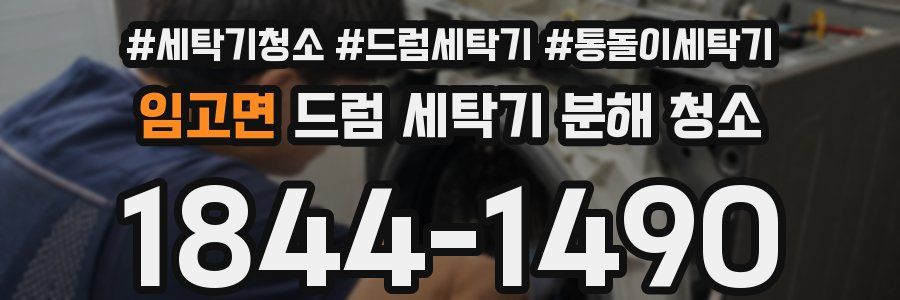 임고면 드럼 세탁기 분해 청소