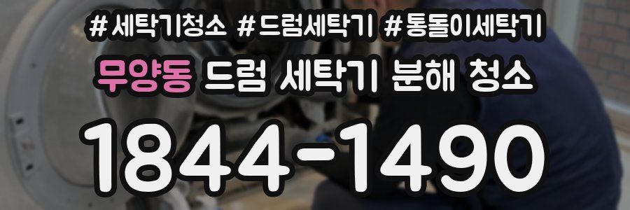 무양동 드럼 세탁기 분해 청소