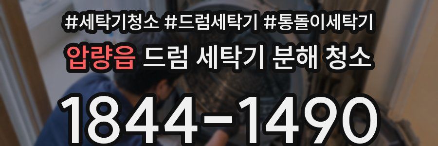 압량읍 드럼 세탁기 분해 청소
