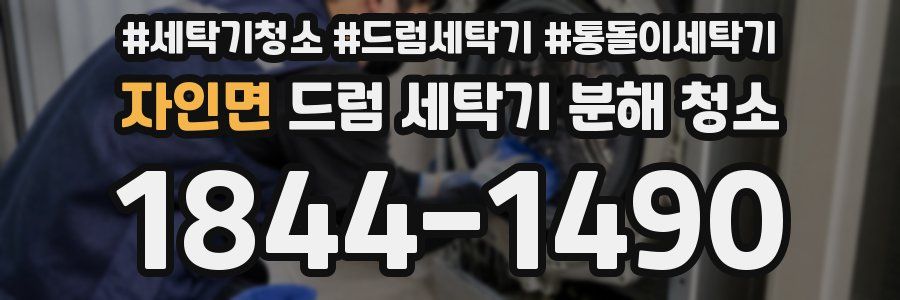 자인면 드럼 세탁기 분해 청소