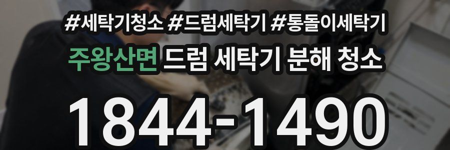 주왕산면 드럼 세탁기 분해 청소