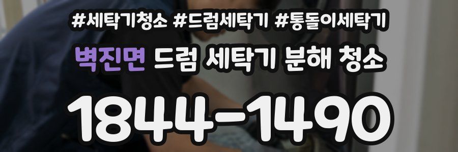 벽진면 드럼 세탁기 분해 청소