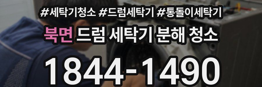 북면 드럼 세탁기 분해 청소