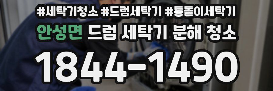 안성면 드럼 세탁기 분해 청소