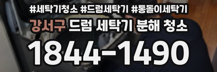 강서구 드럼 세탁기 분해 청소
