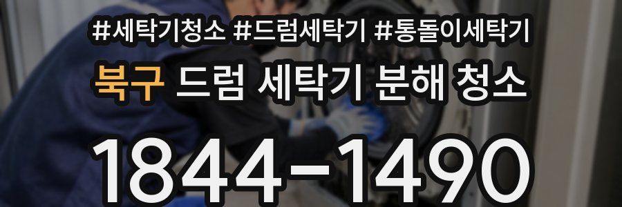 북구 드럼 세탁기 분해 청소