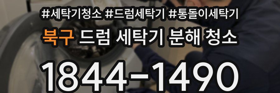 북구 드럼 세탁기 분해 청소