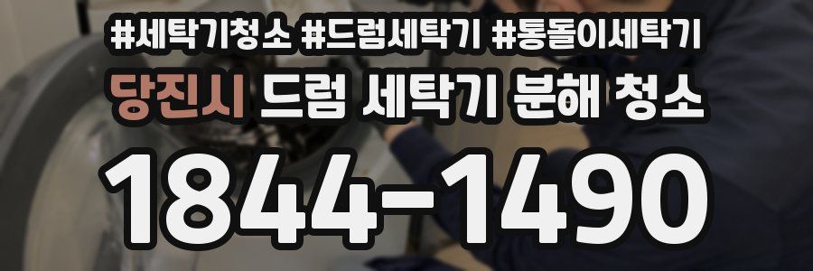 당진시 드럼 세탁기 분해 청소