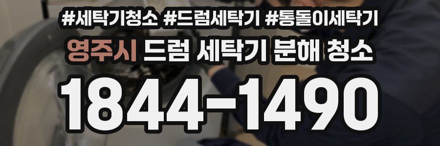 영주시 드럼 세탁기 분해 청소