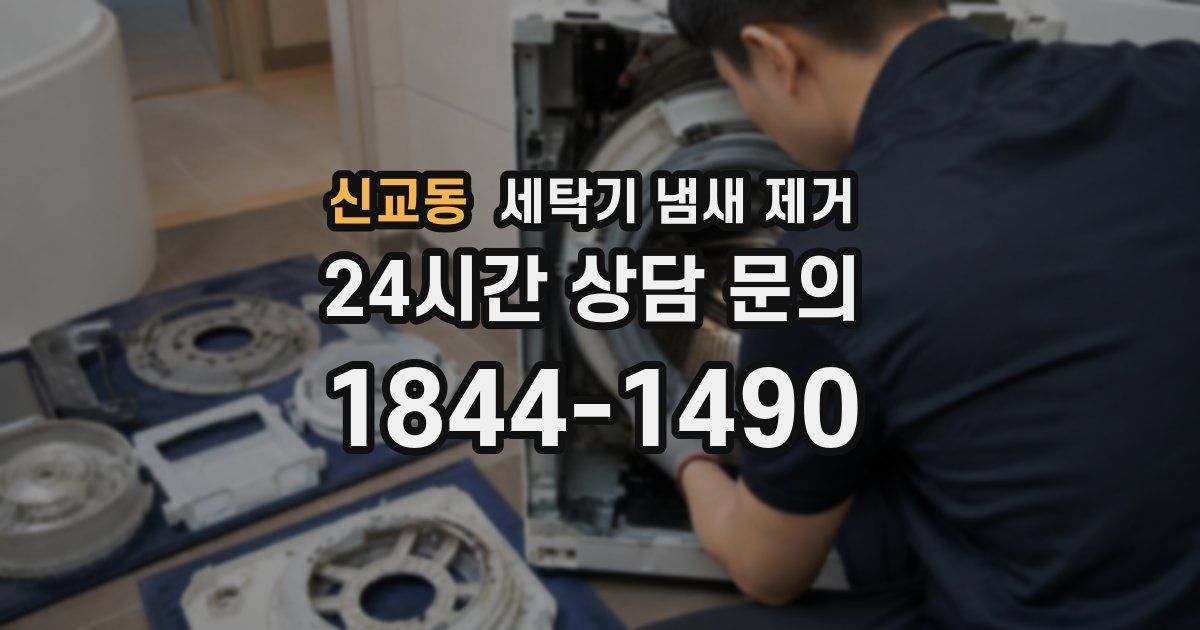 신교동 세탁기 냄새 제거