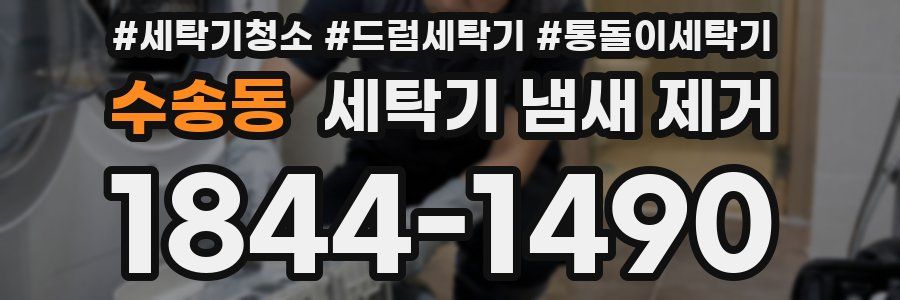 수송동 세탁기 냄새 제거