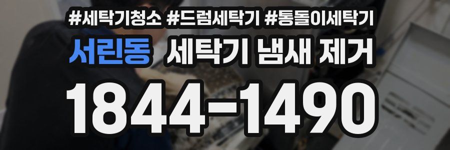 서린동 세탁기 냄새 제거