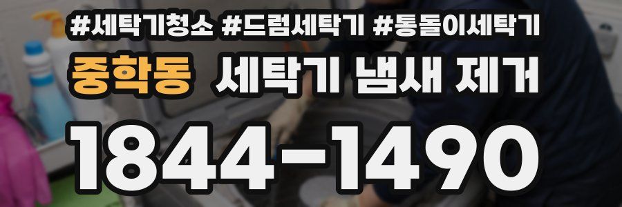 중학동 세탁기 냄새 제거