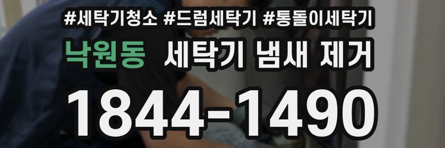 낙원동 세탁기 냄새 제거