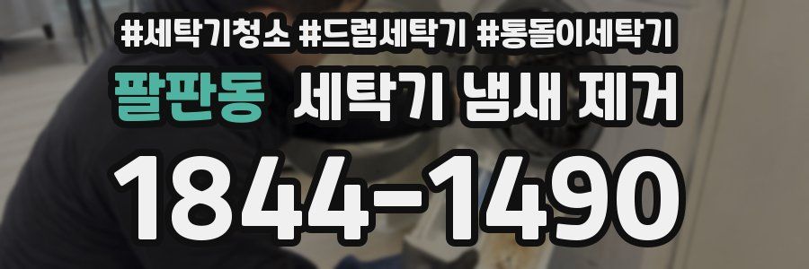 팔판동 세탁기 냄새 제거