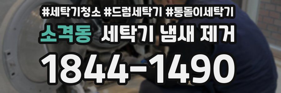소격동 세탁기 냄새 제거
