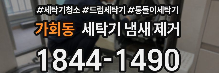 가회동 세탁기 냄새 제거