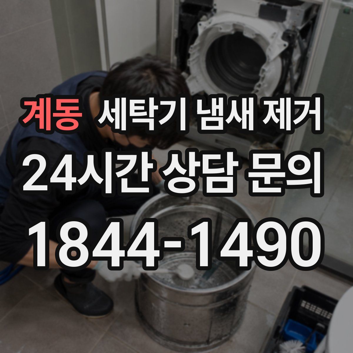 계동 세탁기 냄새 제거