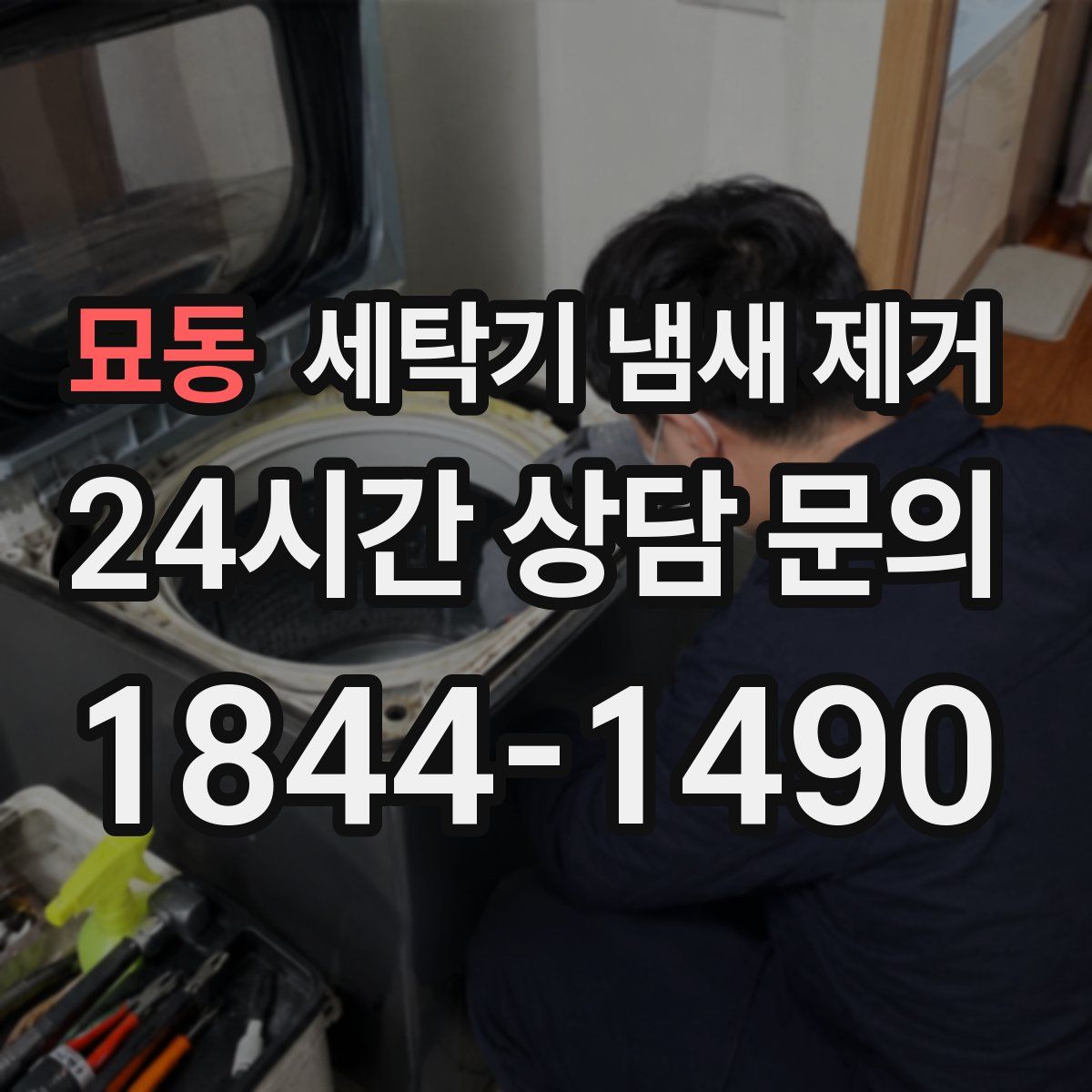 묘동 세탁기 냄새 제거
