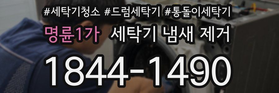 명륜1가 세탁기 냄새 제거