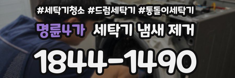 명륜4가 세탁기 냄새 제거