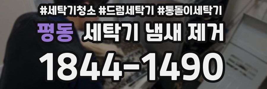 평동 세탁기 냄새 제거