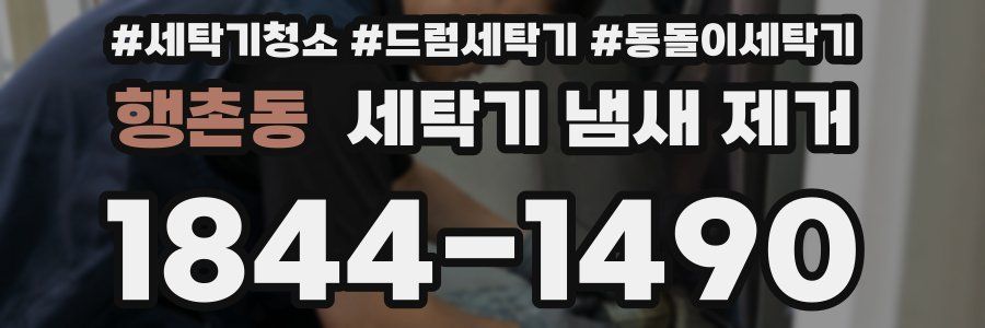 행촌동 세탁기 냄새 제거