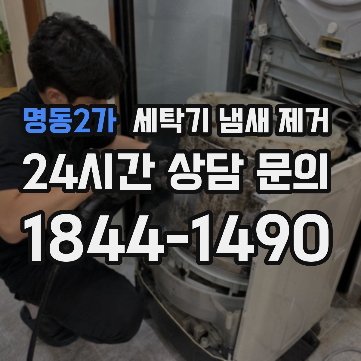 명동2가 세탁기 냄새 제거
