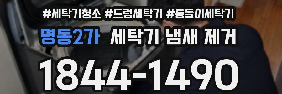 명동2가 세탁기 냄새 제거