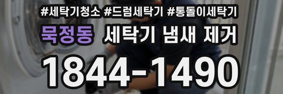 묵정동 세탁기 냄새 제거