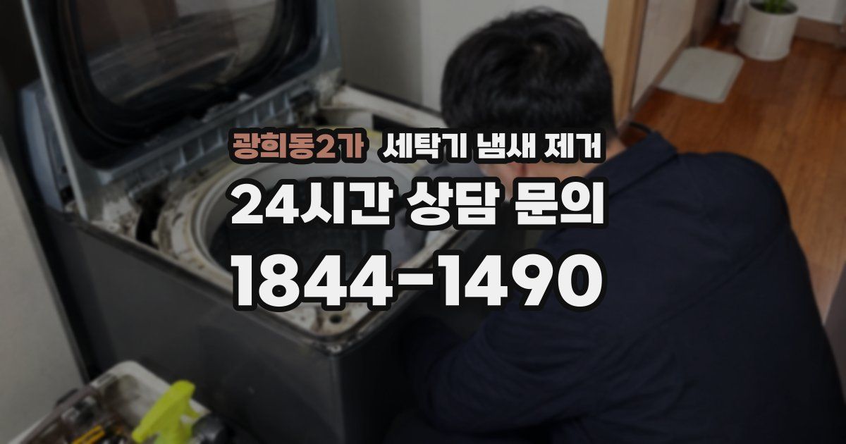 광희동2가 세탁기 냄새 제거