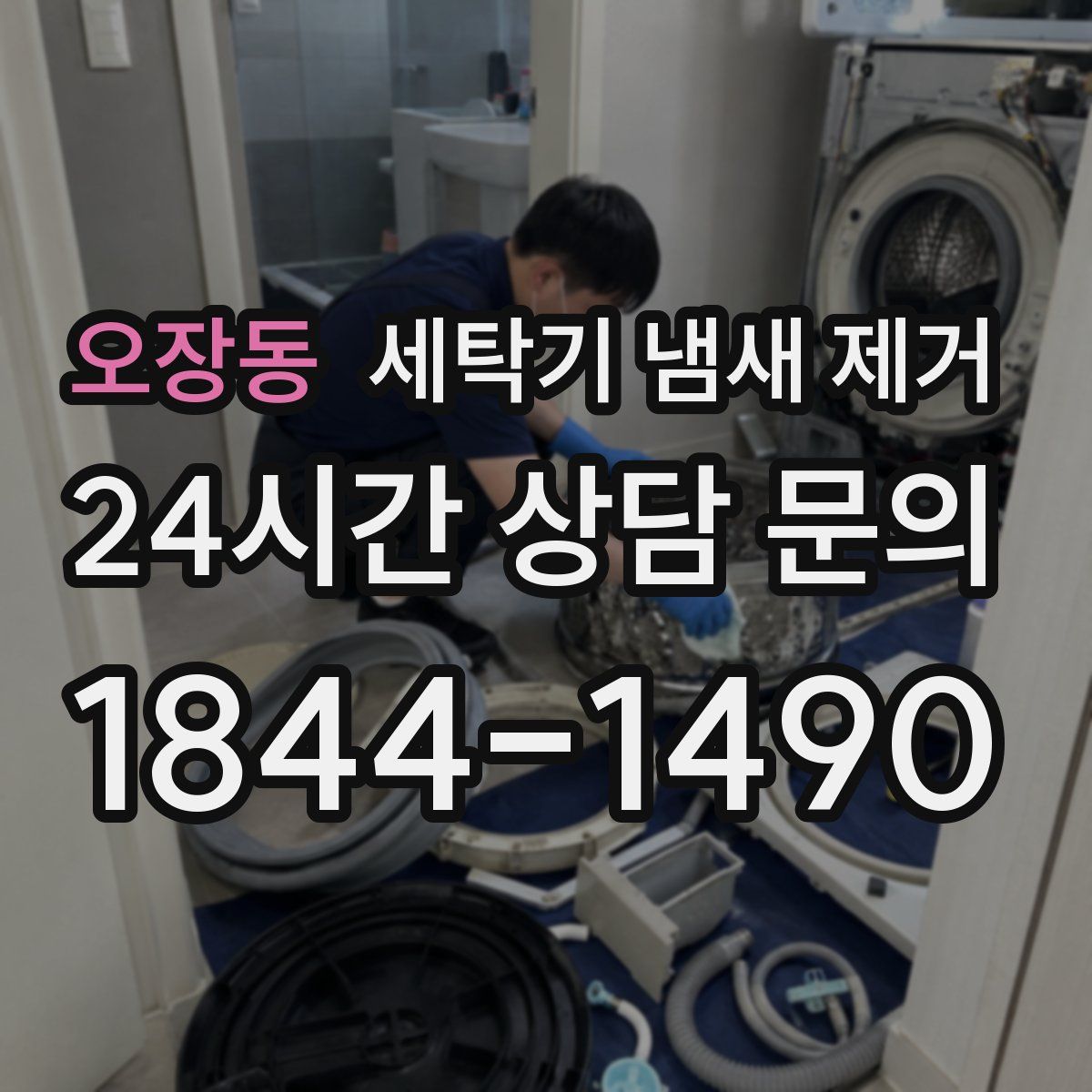 오장동 세탁기 냄새 제거