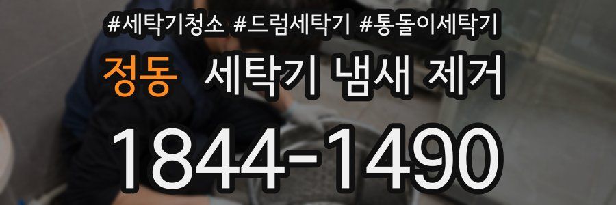 정동 세탁기 냄새 제거