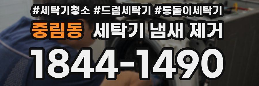 중림동 세탁기 냄새 제거