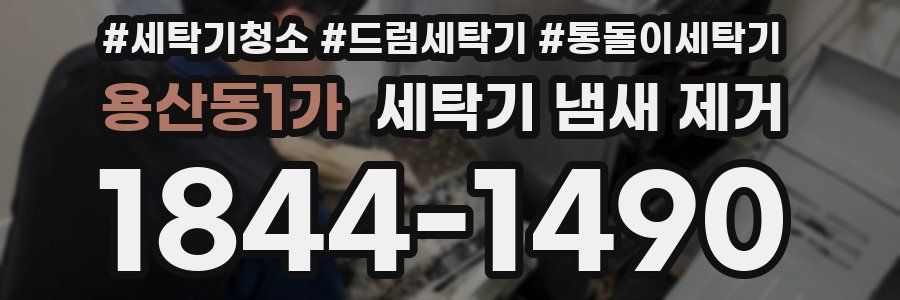 용산동1가 세탁기 냄새 제거