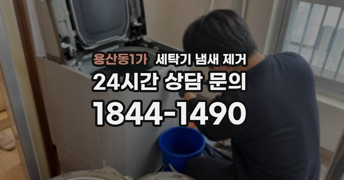용산동1가 세탁기 냄새 제거