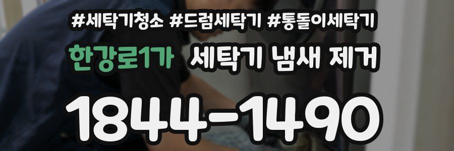 한강로1가 세탁기 냄새 제거