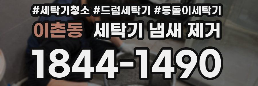 이촌동 세탁기 냄새 제거