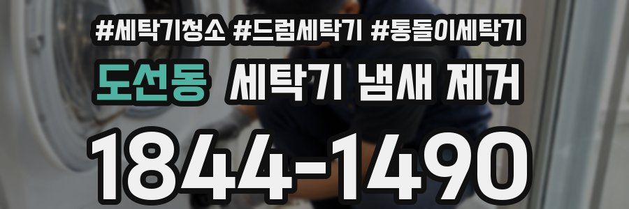 도선동 세탁기 냄새 제거