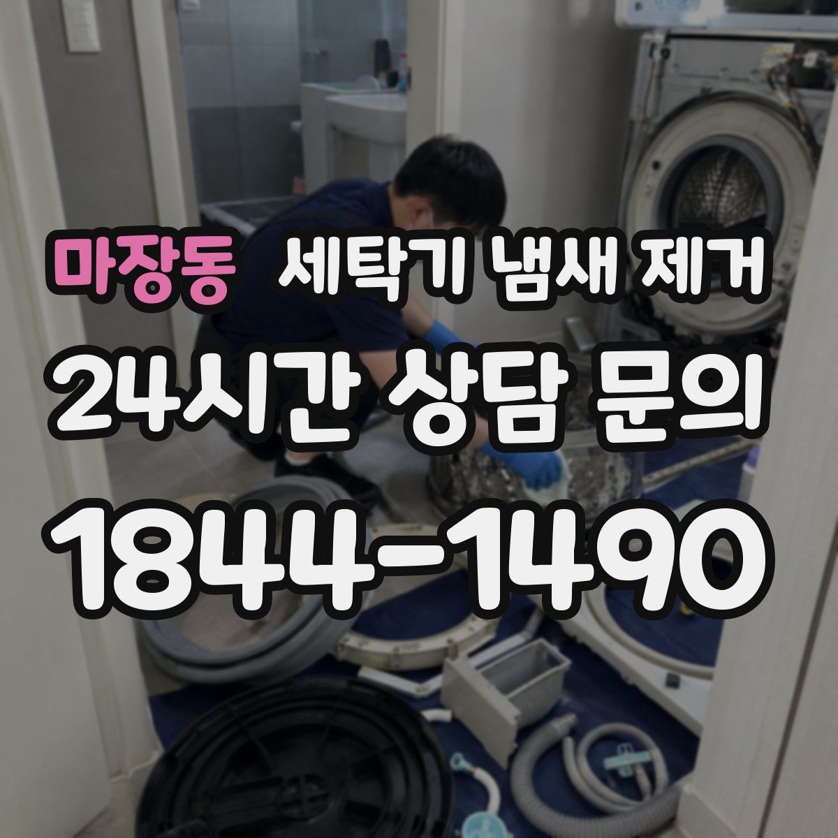 마장동 세탁기 냄새 제거