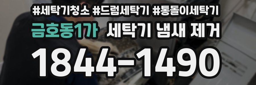 금호동1가 세탁기 냄새 제거