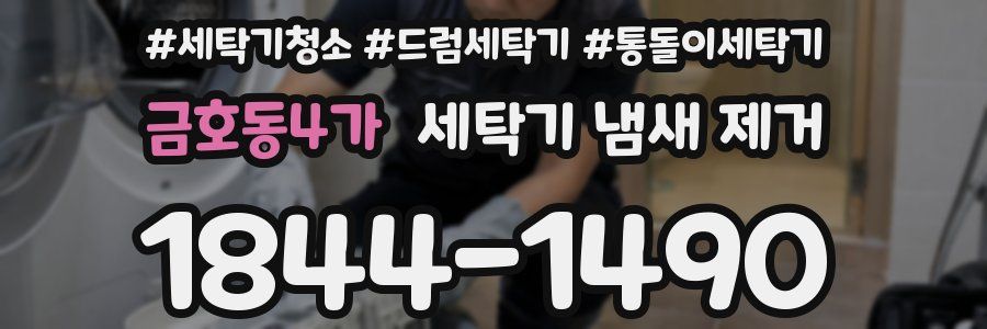 금호동4가 세탁기 냄새 제거