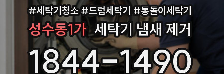 성수동1가 세탁기 냄새 제거