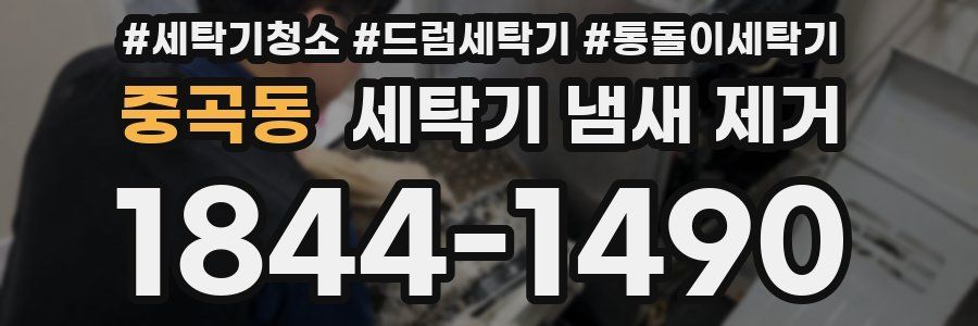 중곡동 세탁기 냄새 제거